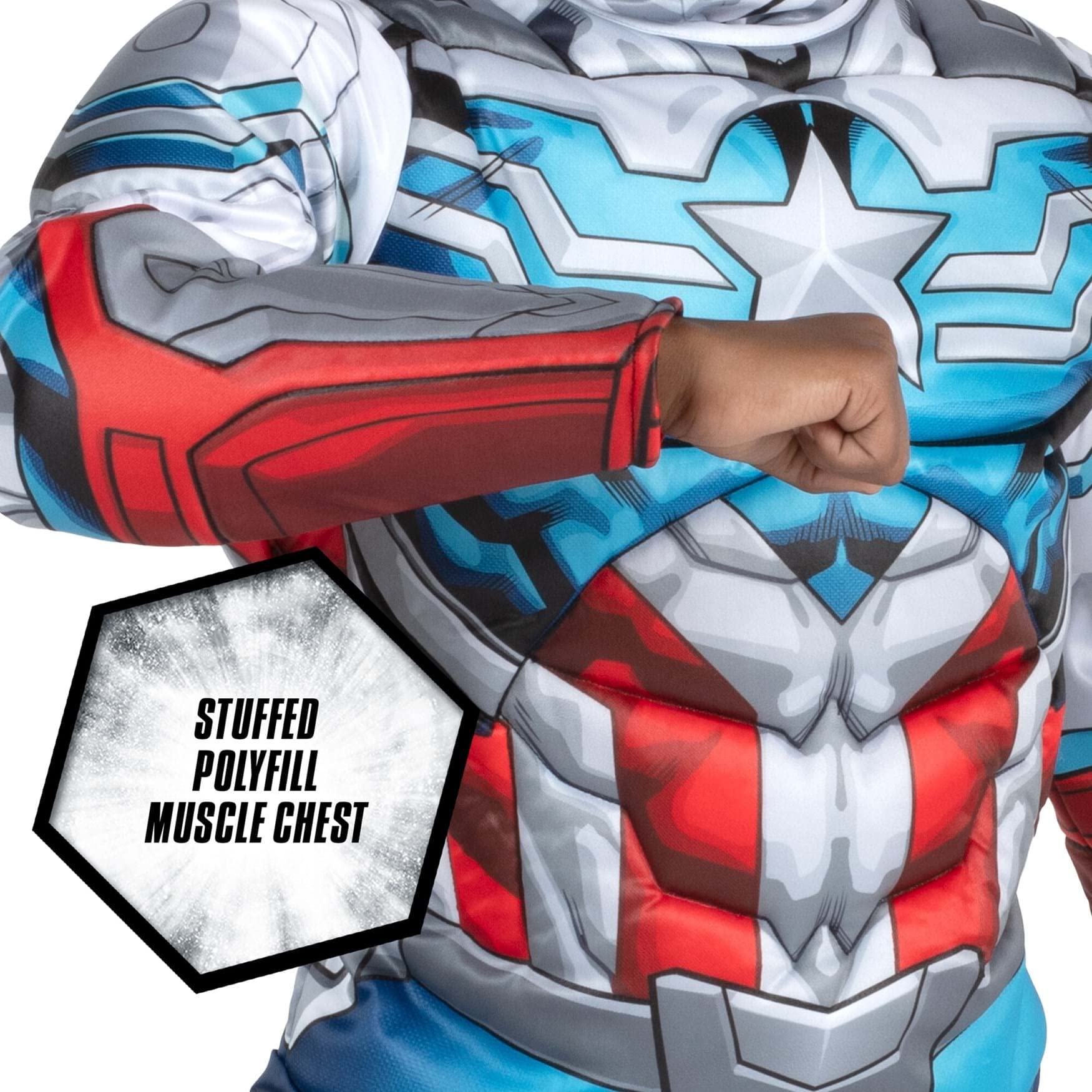Marvel - Costume da falco di Capitan America dei Vendicatori, per bambini, con licenza ufficiale