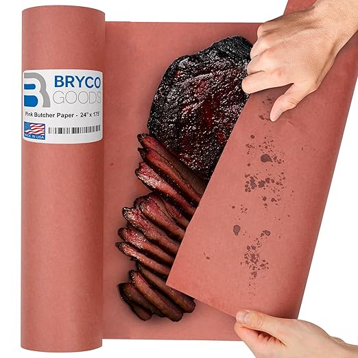 Bryco Goods 24 Inch Wide Pink Butcher Paper