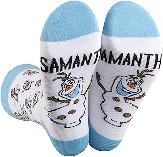 Snowman Olaf Socks Olaf Fans Gift Samantha Olaf Socks Olaf Merchandise
