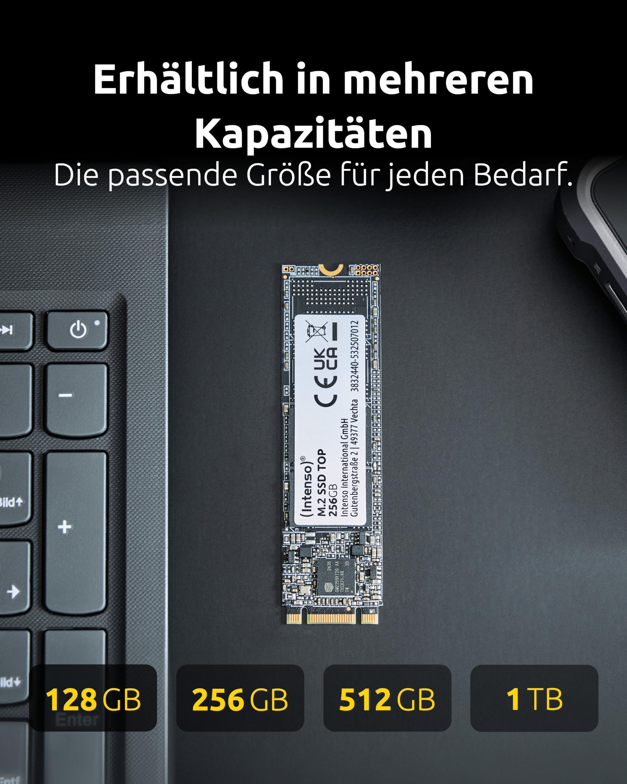 Amazon.com: Intenso SSD Internal M.2 Solid State Drive SATA III