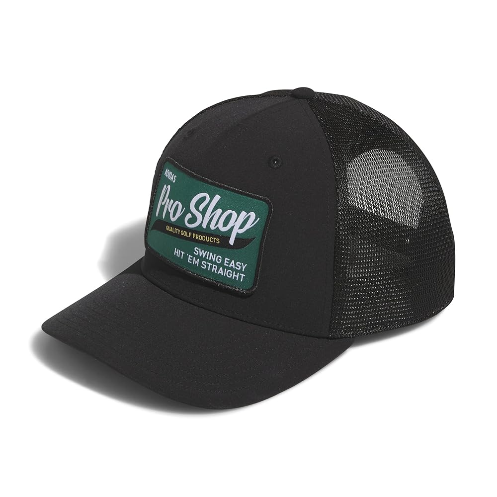adidas Men's Five-Panel Trucker Hat, Black at Amazon Men's