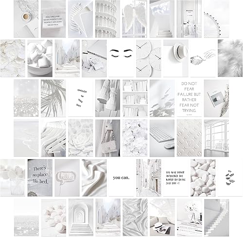 Miniatura 6 de 50 piezas de decoración de habitación para chicas del centro de la ciudad estética, kit de collage de pared Y2k con imágenes estéticas, carteles de