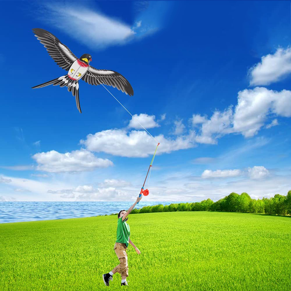 Amazon.co.jp: 凧 凧揚げ カイト 紙鳶 凧 カラフル スカイカイト 鷲