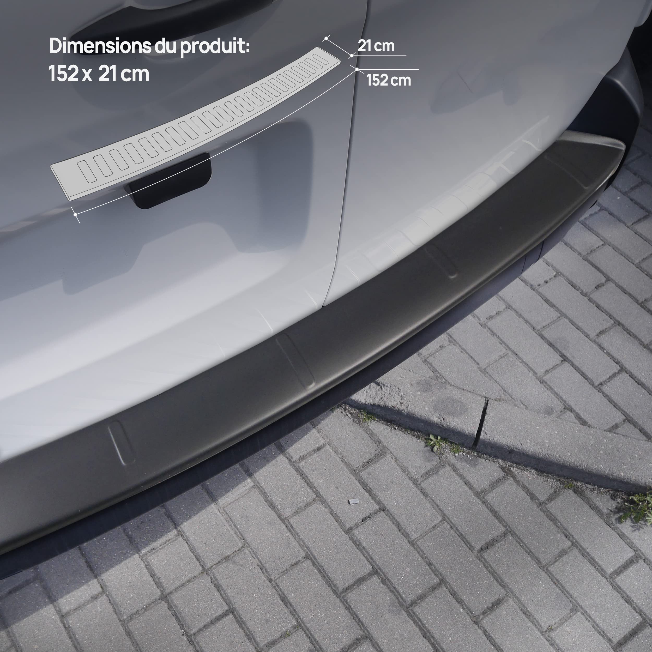 Pare-choc Avant Inférieur Pour Antibrouillard, Noir Pour Votre PEUGEOT - Foto 11