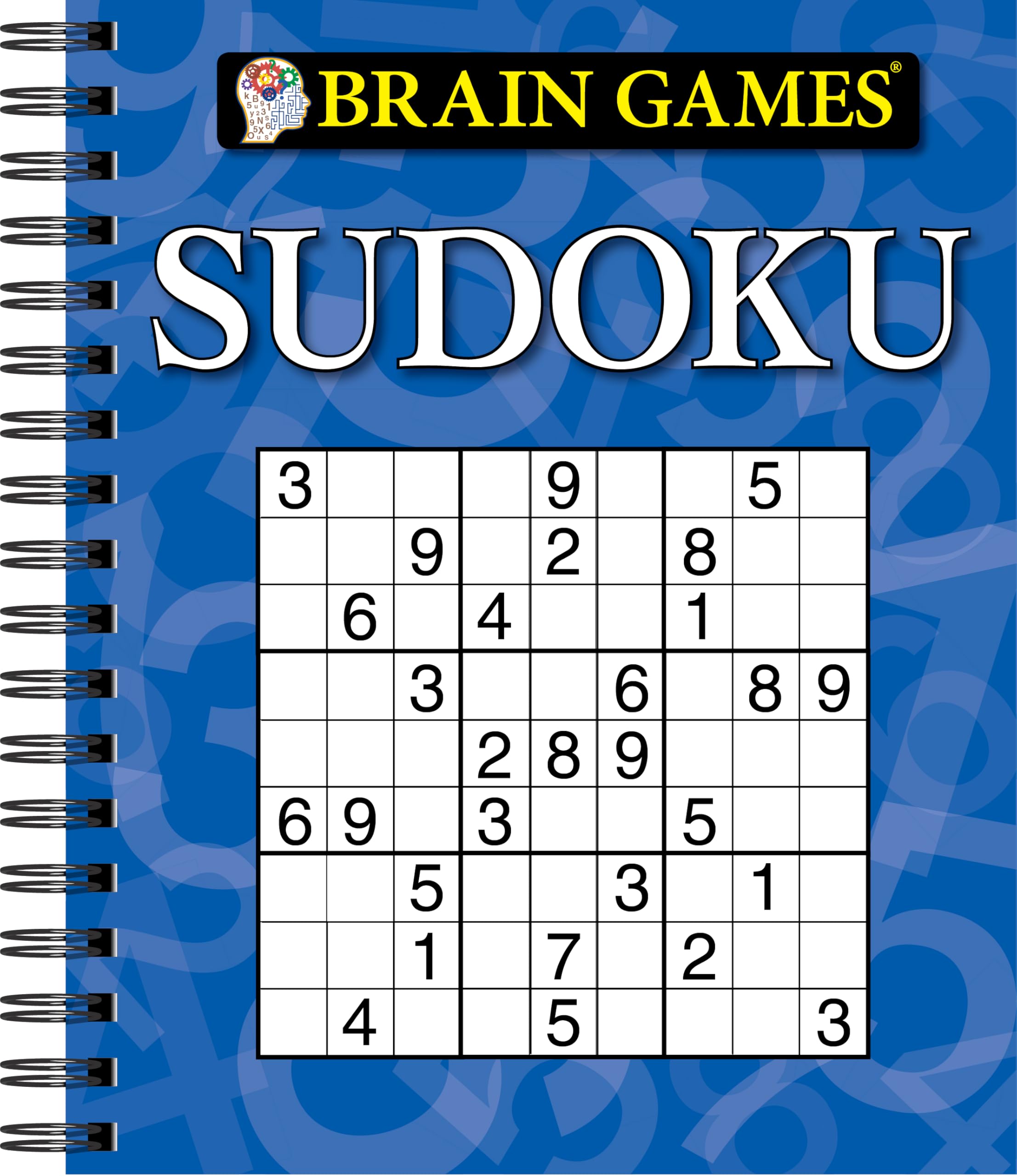 Brain Games - Sudoku #1 Spiral-bound – Illustrated, February 1, 2010