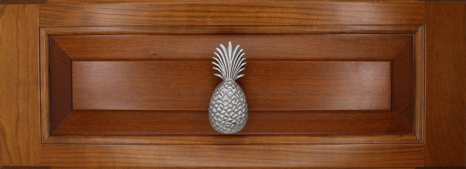 Costello Coastal - Pineapple Cabinet Knob (Medium) | Artist Pewter Collection Hardware | Kitchen, Bedroom, Living Room, Bathroom Cabinets and Drawers Hardware