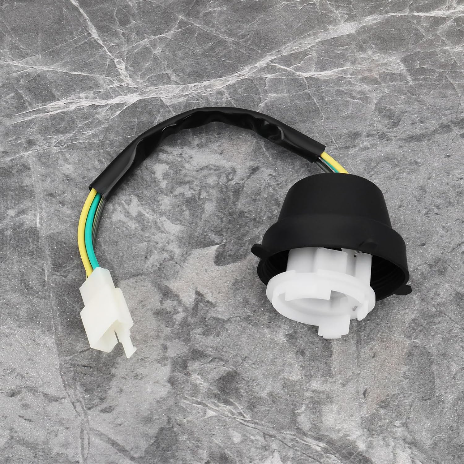 2PCS Motorcycle Headlight Bulb Socket Adapter BA20D Compatible with REX RS 400 450 500 Model