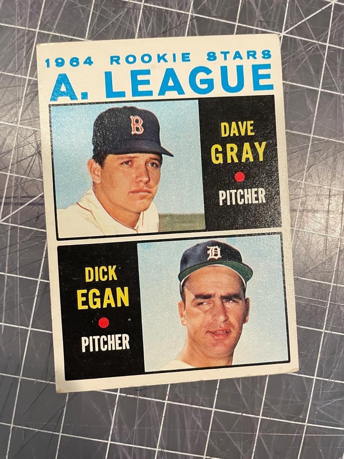 1964 Topps #572 Rookie Stars Dave Gray Dick Egan Baseball Card Nm - Slabbed Baseball Cards