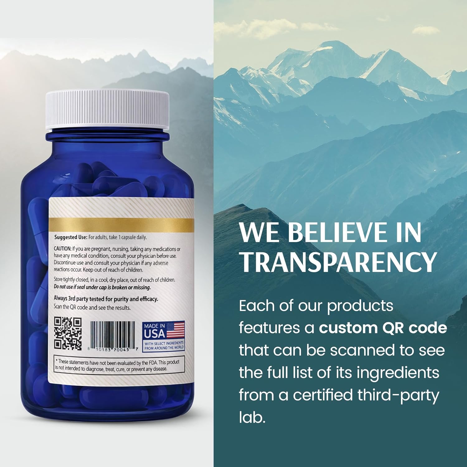 Vykee Nutrition Zinc Picolinate Capsules 50 mg - Helps Maintain Normal Hair, Skin, and Eye Health, Supports Muscle Function and Normal Immune Function - Vegan, Non-GMO, Gluten-Free - 90 Capsules