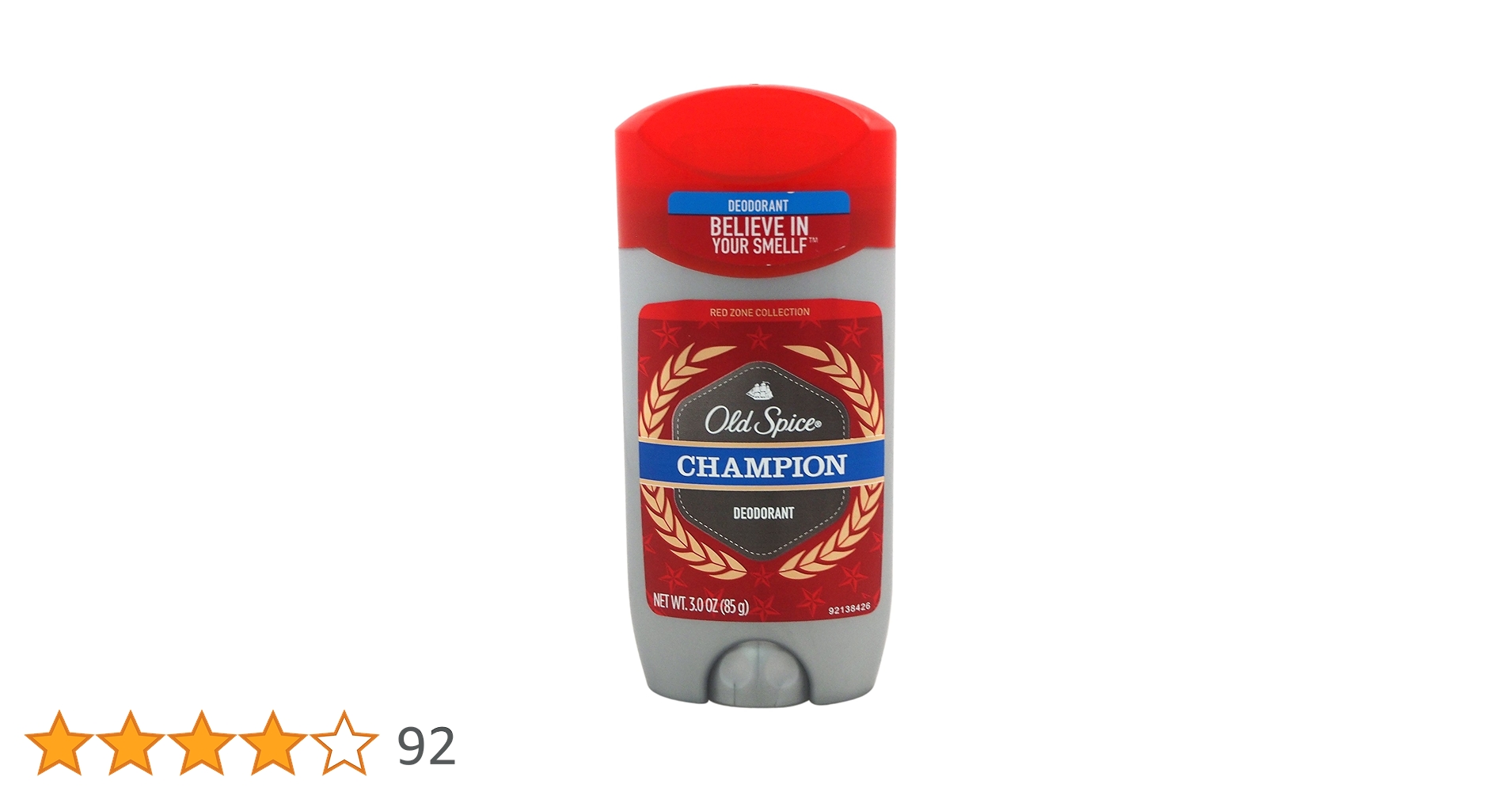 【新品未使用】Old Spice Champion デオドラントスティック オールドスパイス アルミニウムフリー メンズデオドラント