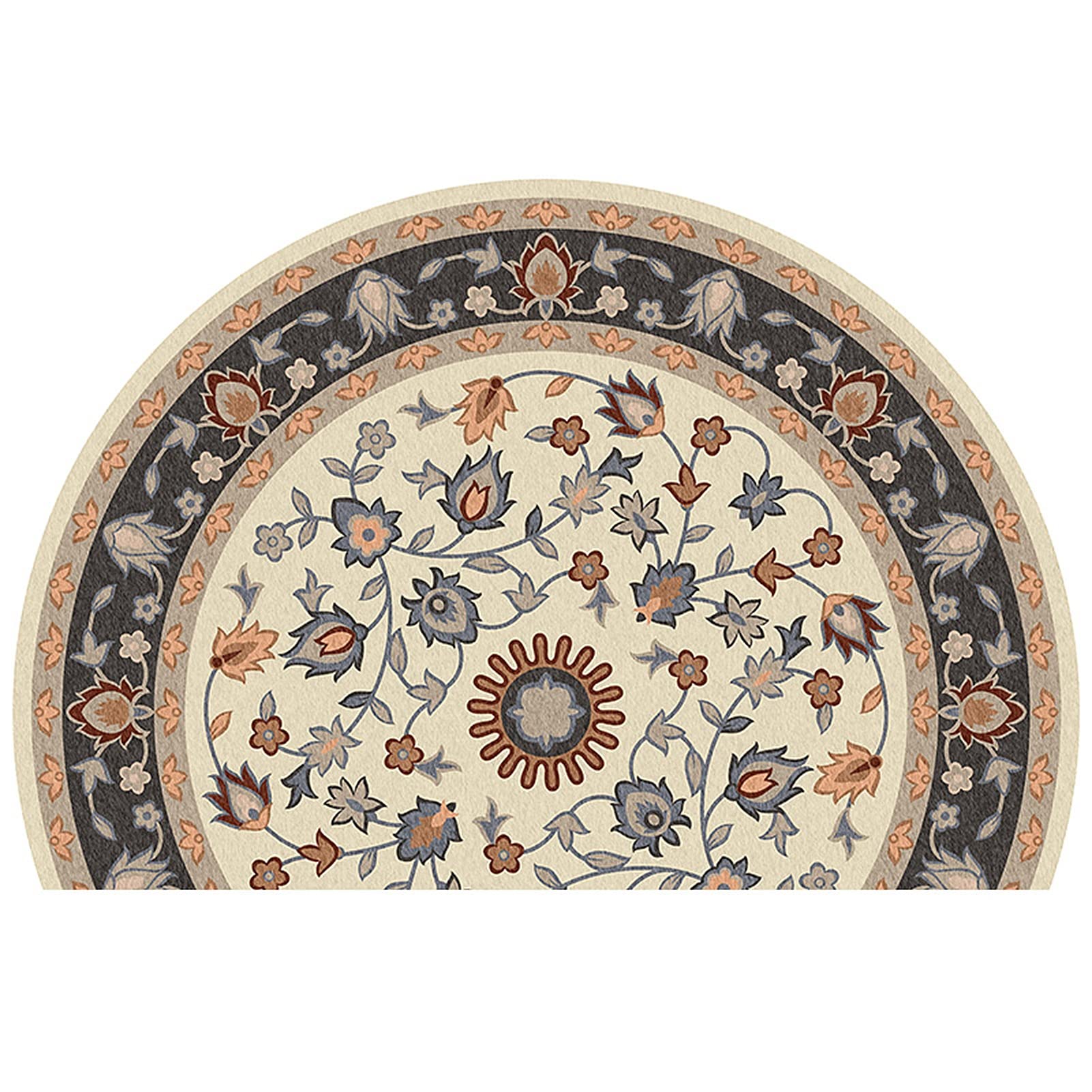 Tapis d'entrée d'intérieur lavable en machine pour éliminer la saleté du couloir 60x90