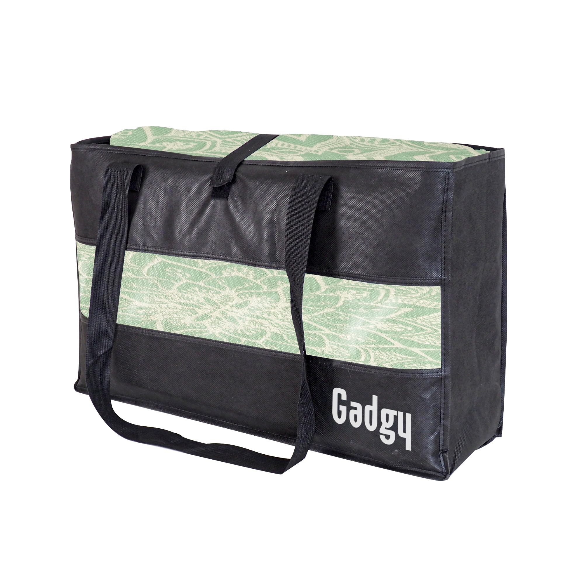 Gadgy Tapis Exterieur Resistant Pluie 300x200cm, Imperméable, Résistant à L’Eau & Aux UV, de Elegant Jardin Tapis, Réversible avec Sac Transport, Vert