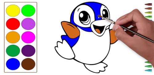PenGuins Coloring book – vue 7