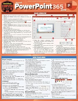 Microsoft PowerPoint 365 - 2019: a QuickStudy Laminated Software Reference Guide