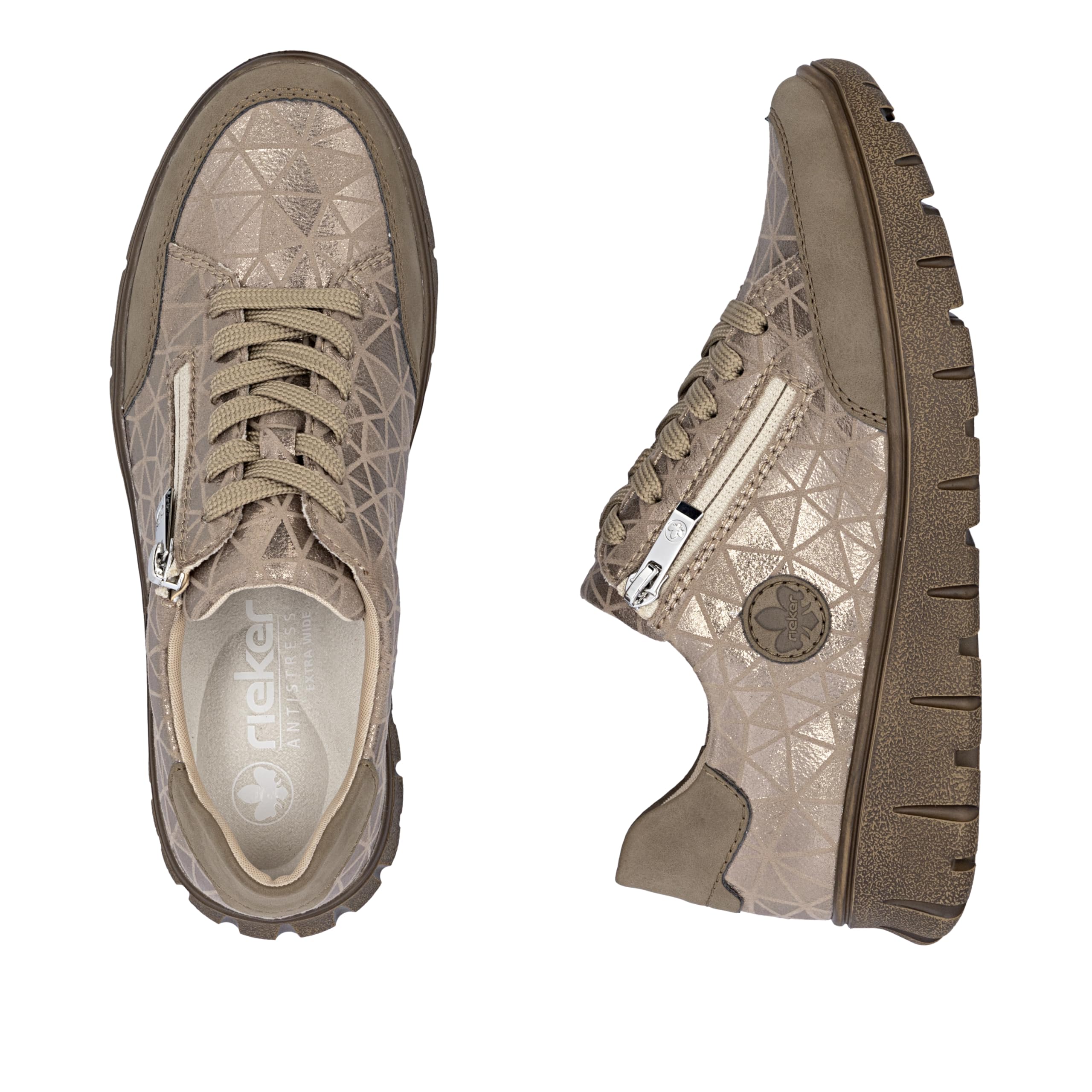 Rieker Femme N1303 Chaussures à Lacets