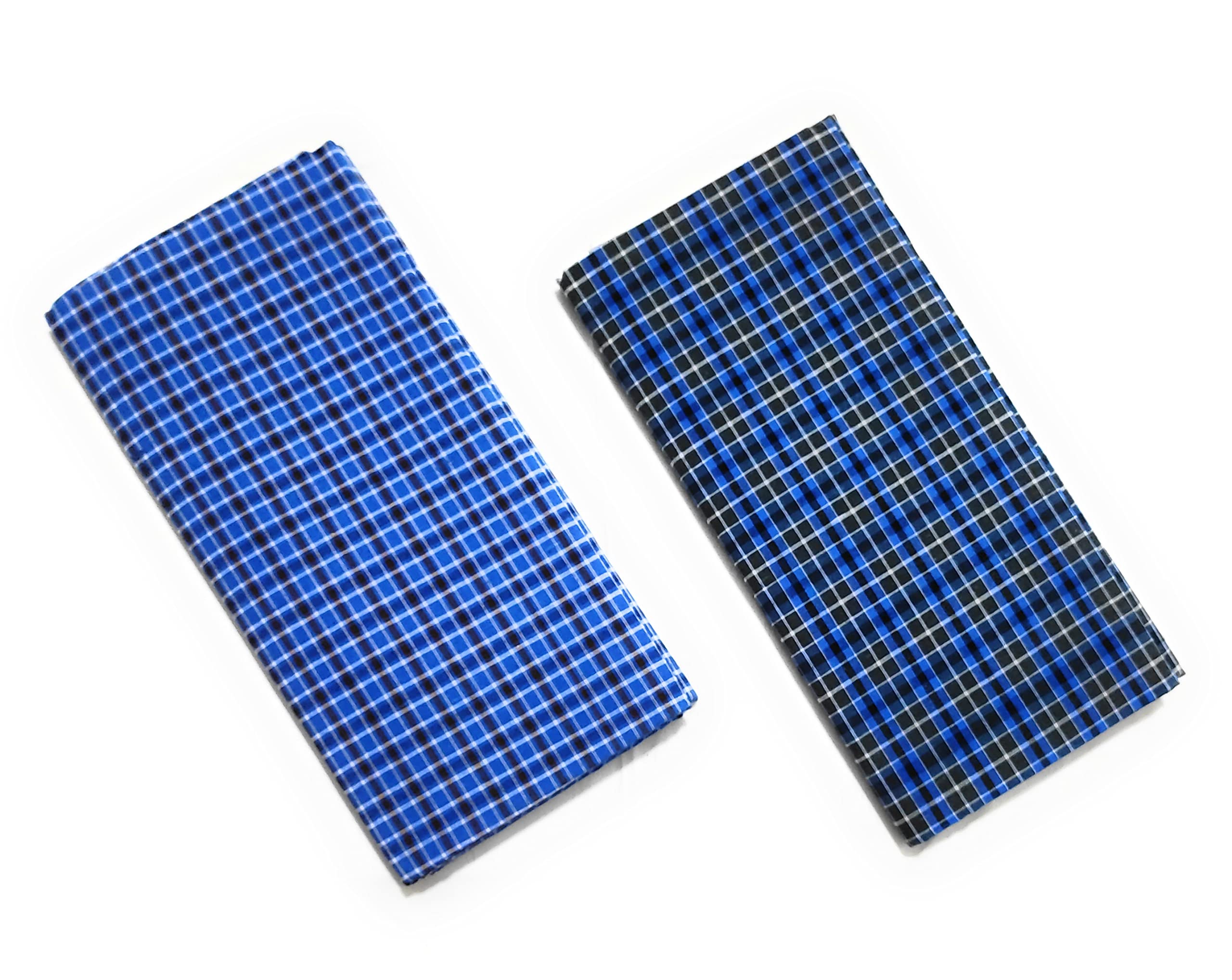 2.25 METERS SKIN FRIENDLY COTTON LUNGI (pack of 2) 2.25C 27-picture-26