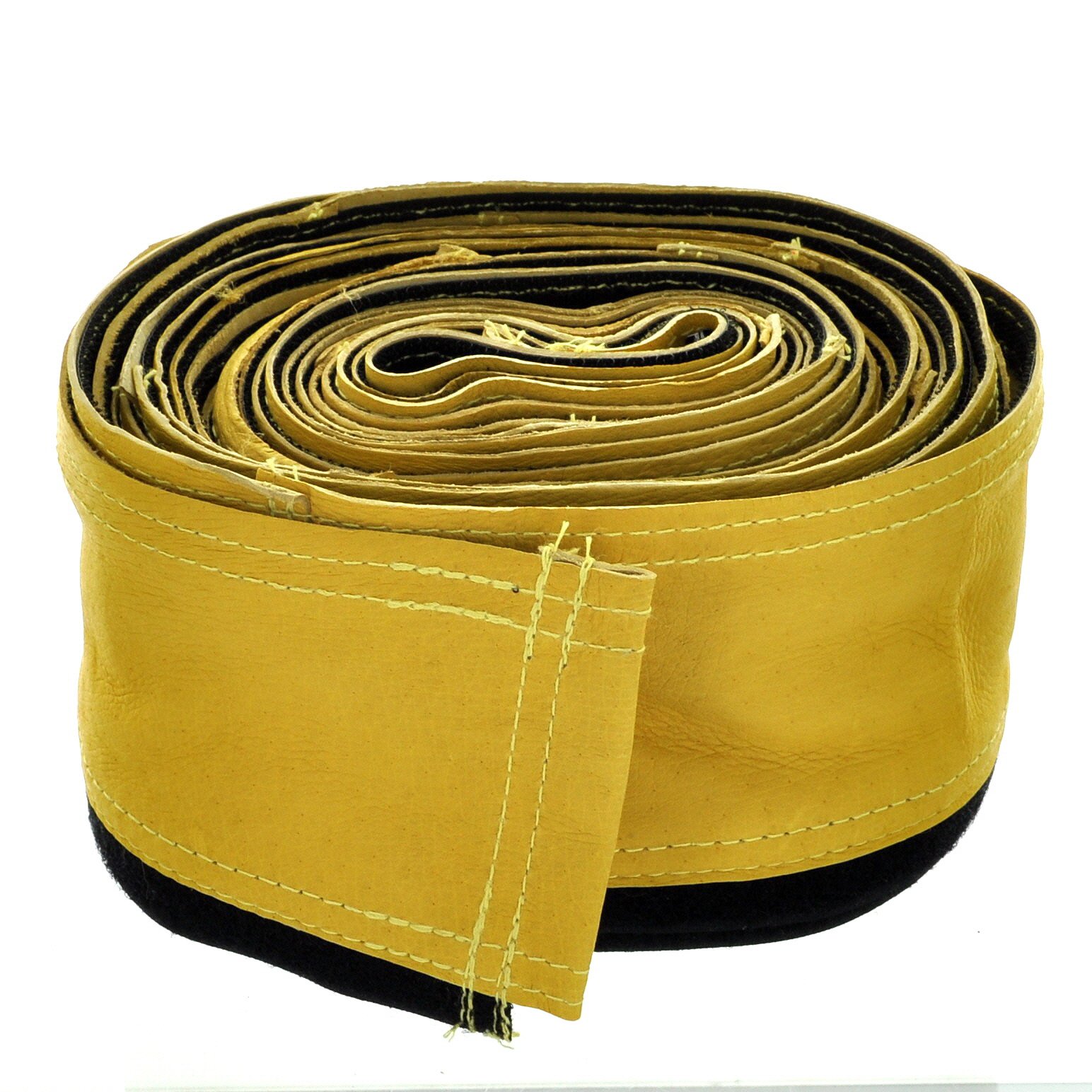 Weldtec TCL-3-22V Cable Cover, Pigskin Leather, 3 in x 24 ft, Hook and Loop