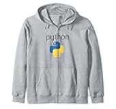 Python Programmer T-Shirt Computer Developers tee Zip Hoodie