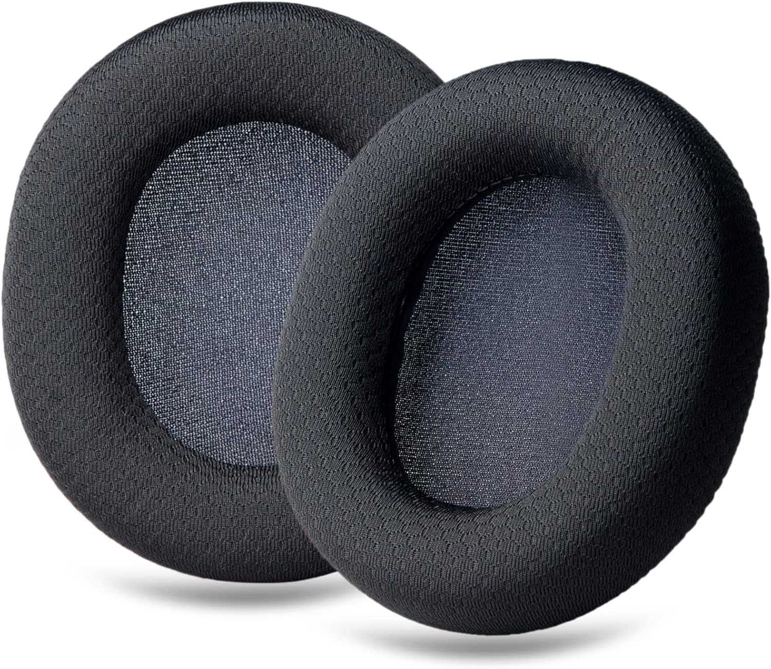 Discount Arctis Ear Cushions Replacement Headphone Ear Pads Cushions for Steelseries Arctis 1/3/5/7/7X/9/9X/pro Wireless Fabric Headset Earmuffs Ear Cups(1 Pair of earpads + 2 x Headphone Cord Binding Strap)