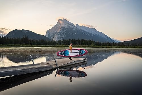 Miniatura 5 de iROCKER Blackfin Model XL Inflatable Stand Up Paddle Board, 11'6" Long 34" Wide 6" Thickness SUP with Fins & Repair Kit