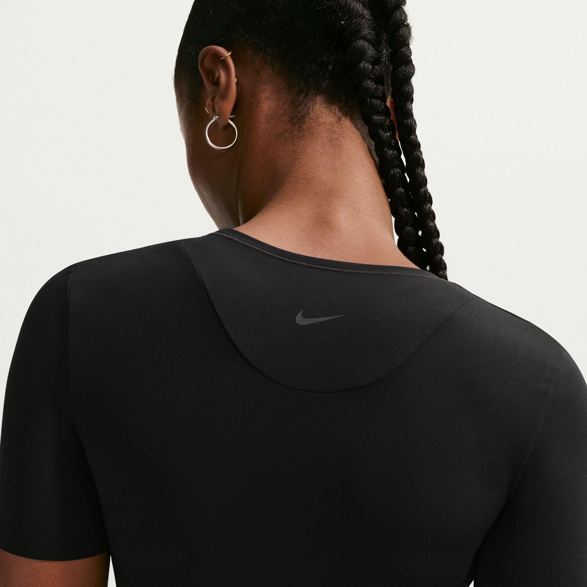 Nike Nike Zenvy Dri-Fit Kurzarm-Oberteil für Damen Maglia a Maniche Corte Donna