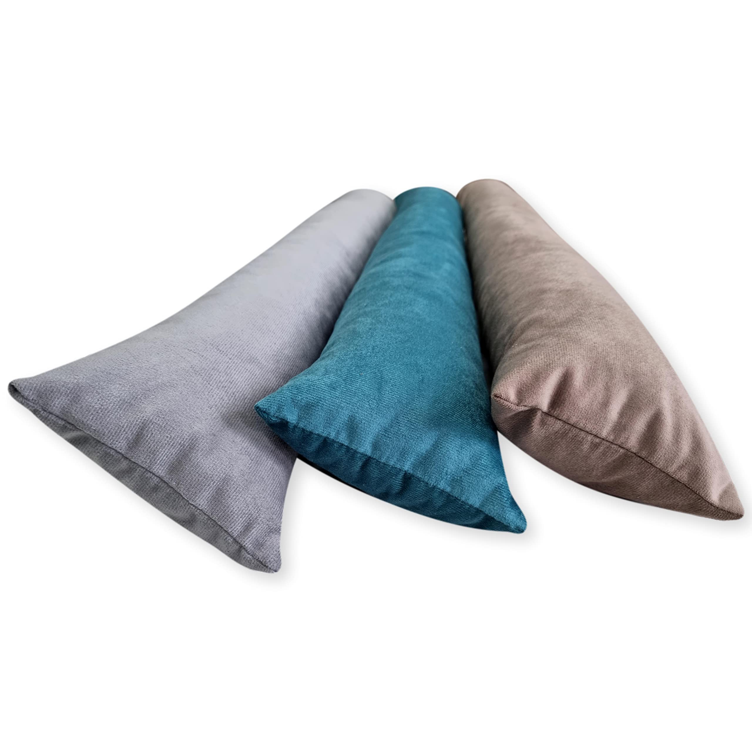4L Textil Zugluftstopper Durchzugstopper Windstopper für Türen und Fenster Luftzugstopper für Tür Türschlange Türrolle Samt-Imitat Kordsamt Hersteller 70 cm 80 cm 90 cm 100 cm 150 cm (Grau, 90 cm)