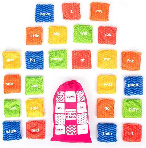 Educational Insights Double-Sided Word Bean Bags 25-Pieces