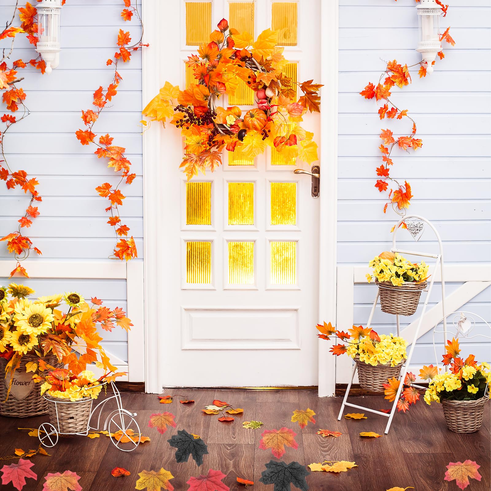 Chemin De Table Automne Feuilles D'Érable - Boutique Cuisine AZ
