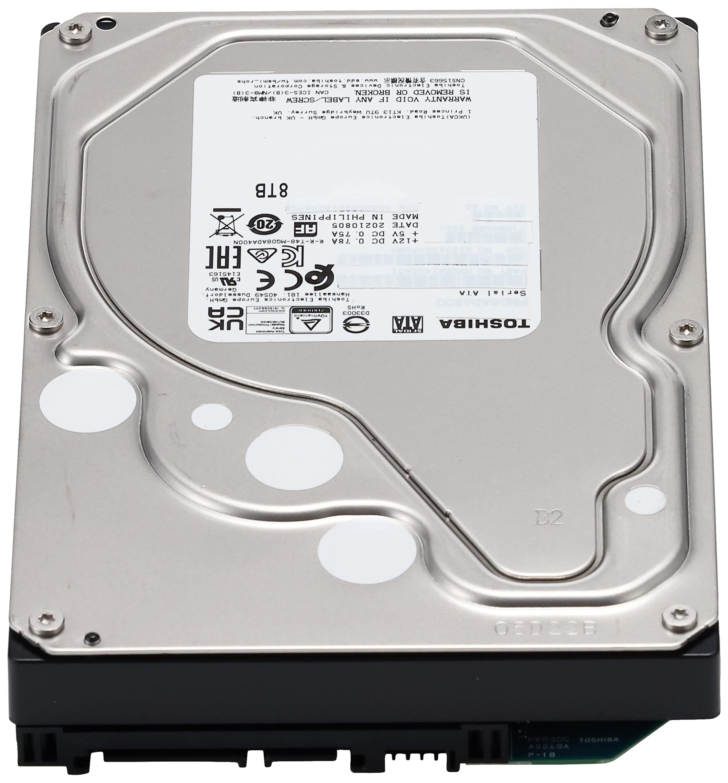 内蔵型ハードディスクドライブ TOSHIBA MN08ADA800 8TB HDD Amazon | 東芝 3.5