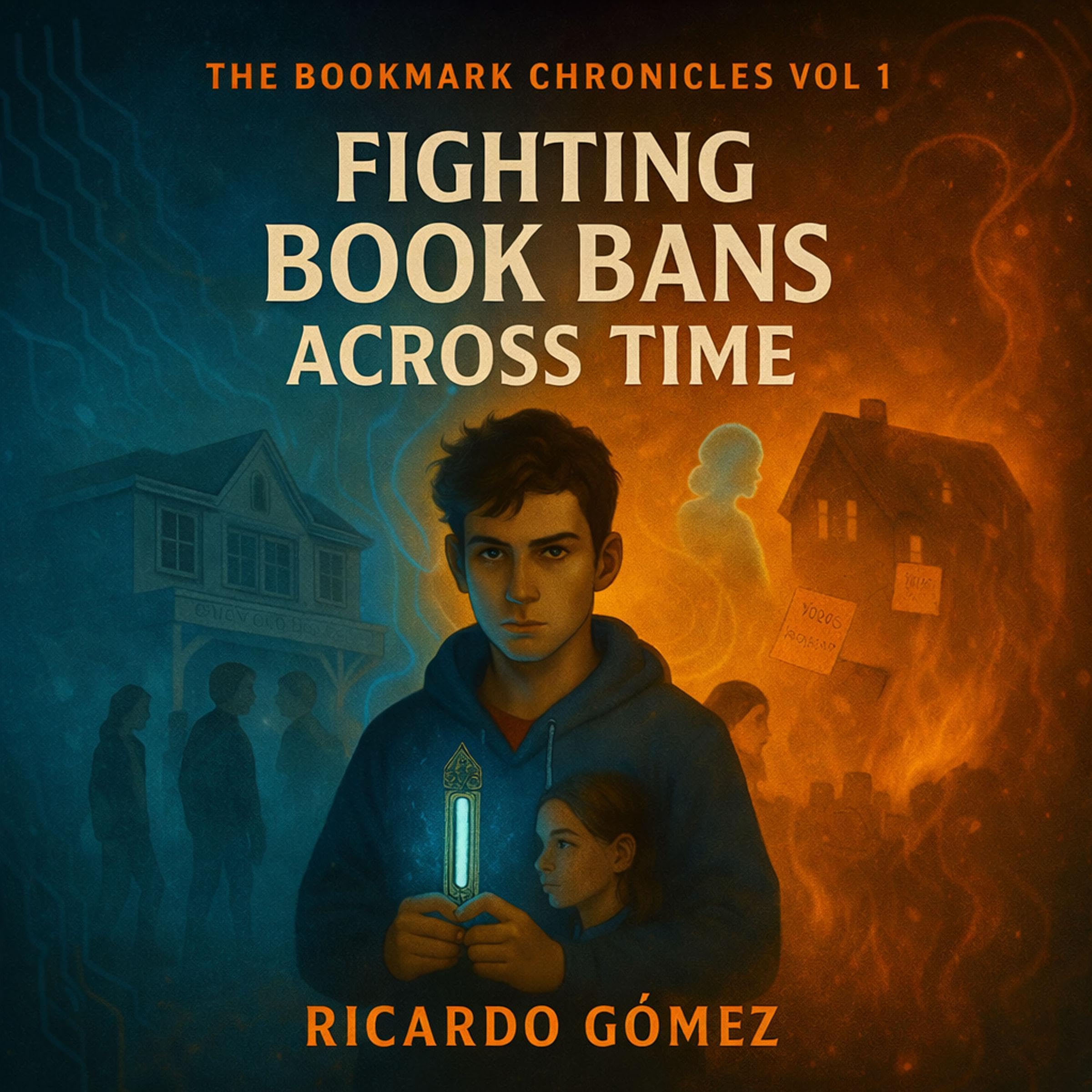 Cover art for The Bookmark Chronicles: Fighting Book Bans Across Time