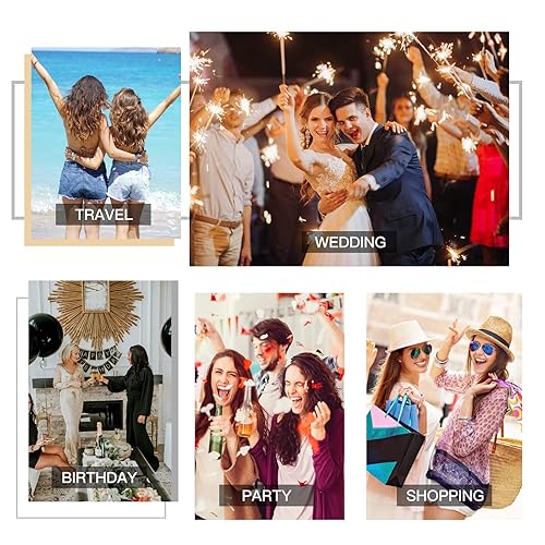 Miniatura 4 de HMD 5 piezas de moño despeinado para mujer, extensión de cabello con banda de goma elástica, extensión de cabello largo y desordenado, accesorios