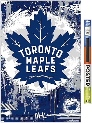 Trends International NHL Toronto Maple Leafs - Maximalist Logo 23 Wall Poster