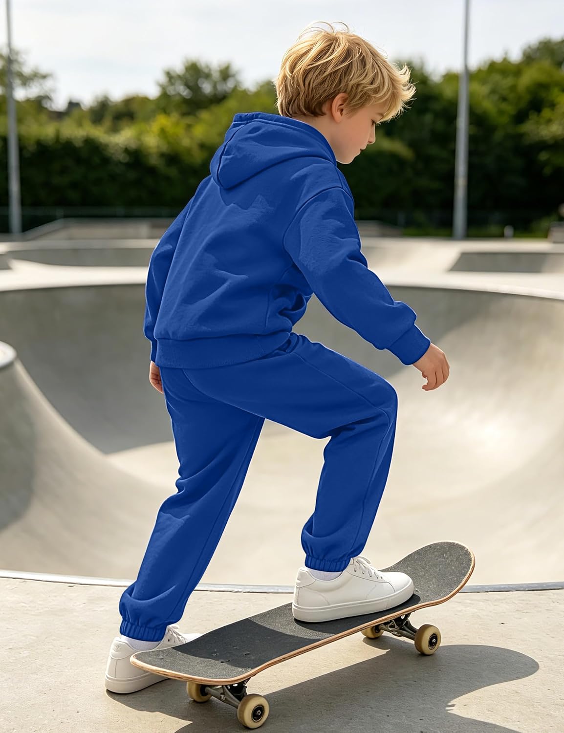 Boys Clothes Hoodie and Joggers Set Game Print Boys Outfits 6-12Y