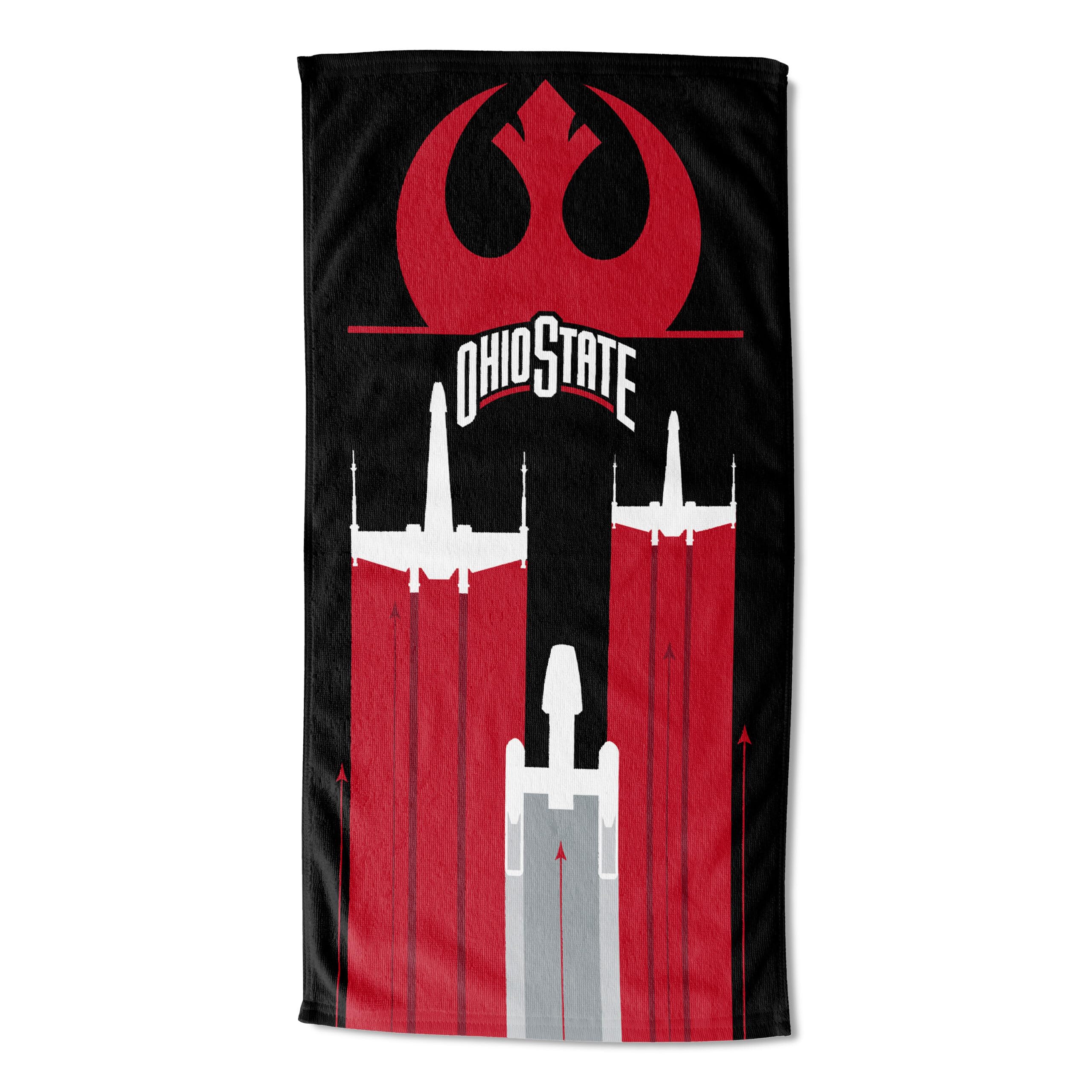 Northwest NCAA Ohio State Buckeyes Star Wars Beach Towel, 30" x 60", Battletime