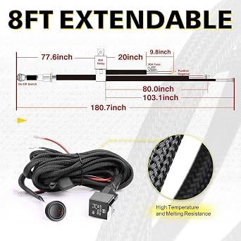 3 LED Pods + Universal Wire Kit