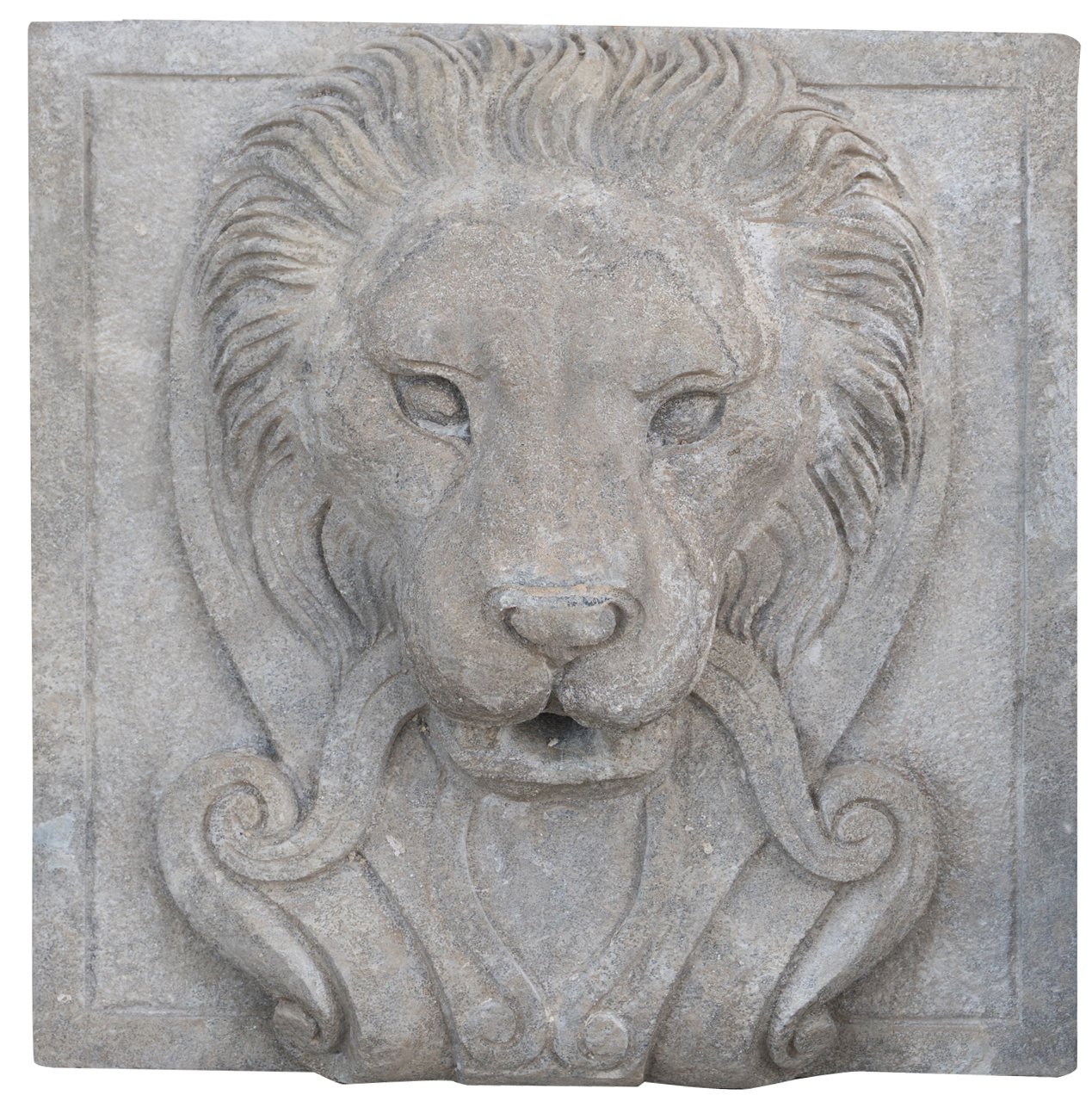 Frontone in pietra L40xPR13xH40 cm
