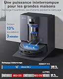ECOVACS X12 OmniCyclone Care Complete Aspirateur Robot, Blast, 22000 Pa, pré-Dissolution des Taches FocusJet, PowerBoost, OZMO Roller 3.0, Rouleau Extensible, vidage Automatique PureCyclone 2.0 - 5