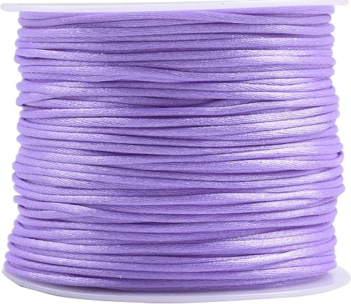 Vista 183 de KONMAY - Cuerda de nailon para hacer manualidades tipo bisutería, macramé o crochet, joyería, nudos chinos, Kumihimo, disponible en varios tamaños