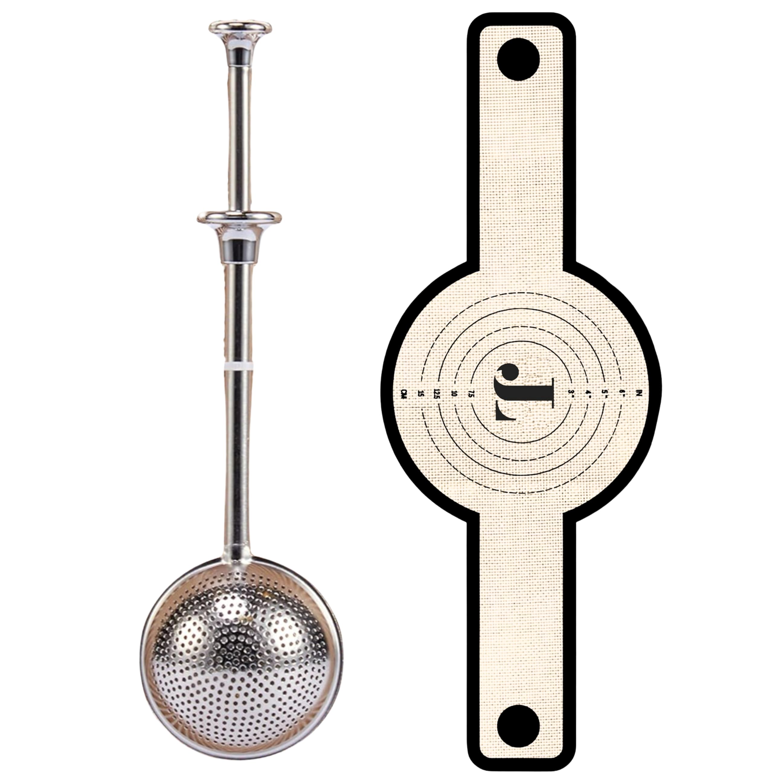 Introducing The Easy-Lift Dutch Oven Silicone Bread Sling & Scoop & Dust Flour Sifter Combo. A Premium Sourdough Bread Mat & Artisanal Flour Dusting Wand Bread Baking Supplies Set (2pcs)