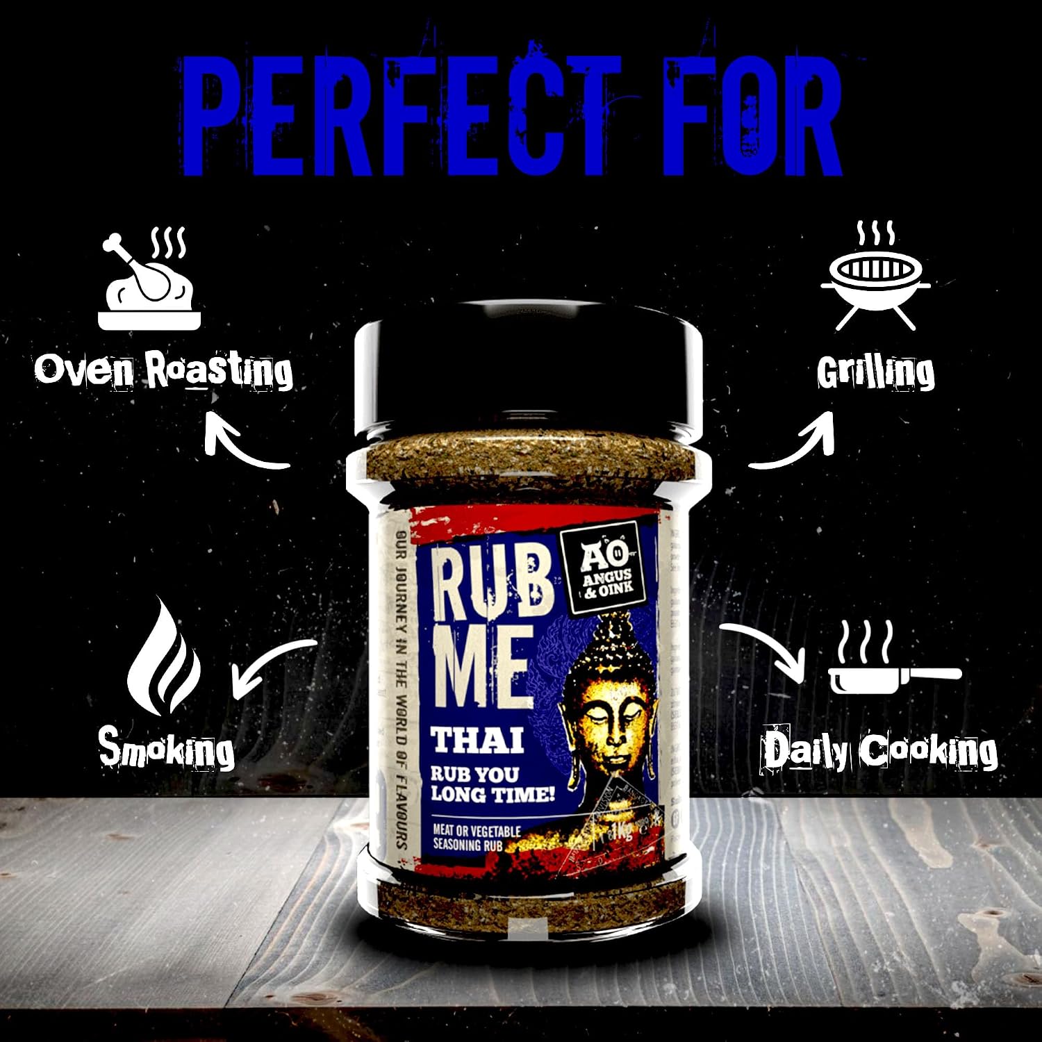 Angus & Oink Rub Me Thai Seasoning- 185g