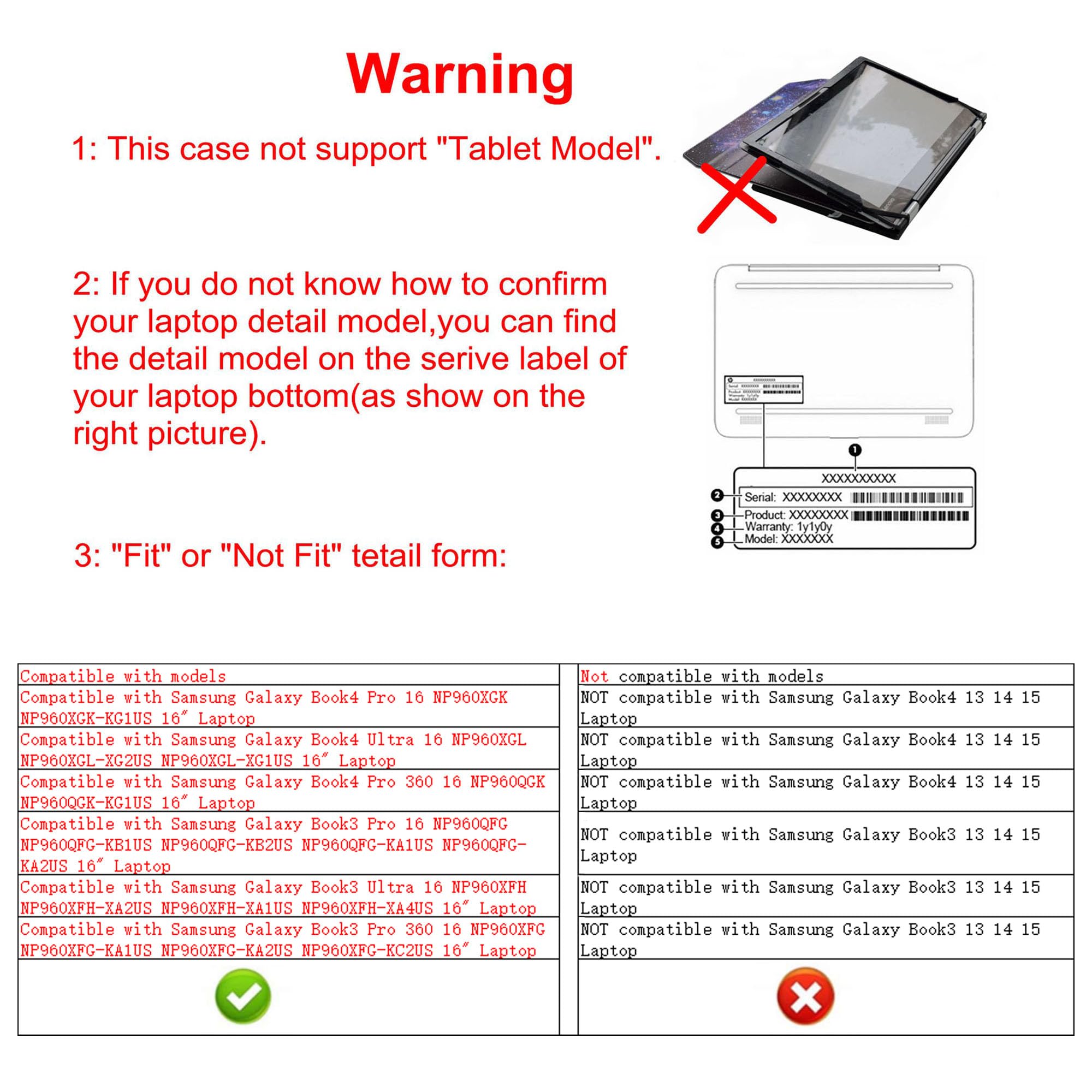 Alapmk Protective Case for Samsung Galaxy Book4 Ultra 16 & Galaxy Book4 Pro 16 & IdeaPad Pro 5i Gen 9 16