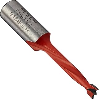 BOSCH T15015 Hinge Boring Bit Carbide Tipped LH, 5MM