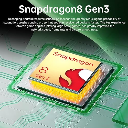 Miniatura 8 de 17PROMA X Smartphone procesador Snapdragon 8 Gen 3, 16GB+512GB, batería 7000mAh, pantalla de 6.99", cámara de 68+108MP, Android 15, 5G, Dual SIM -