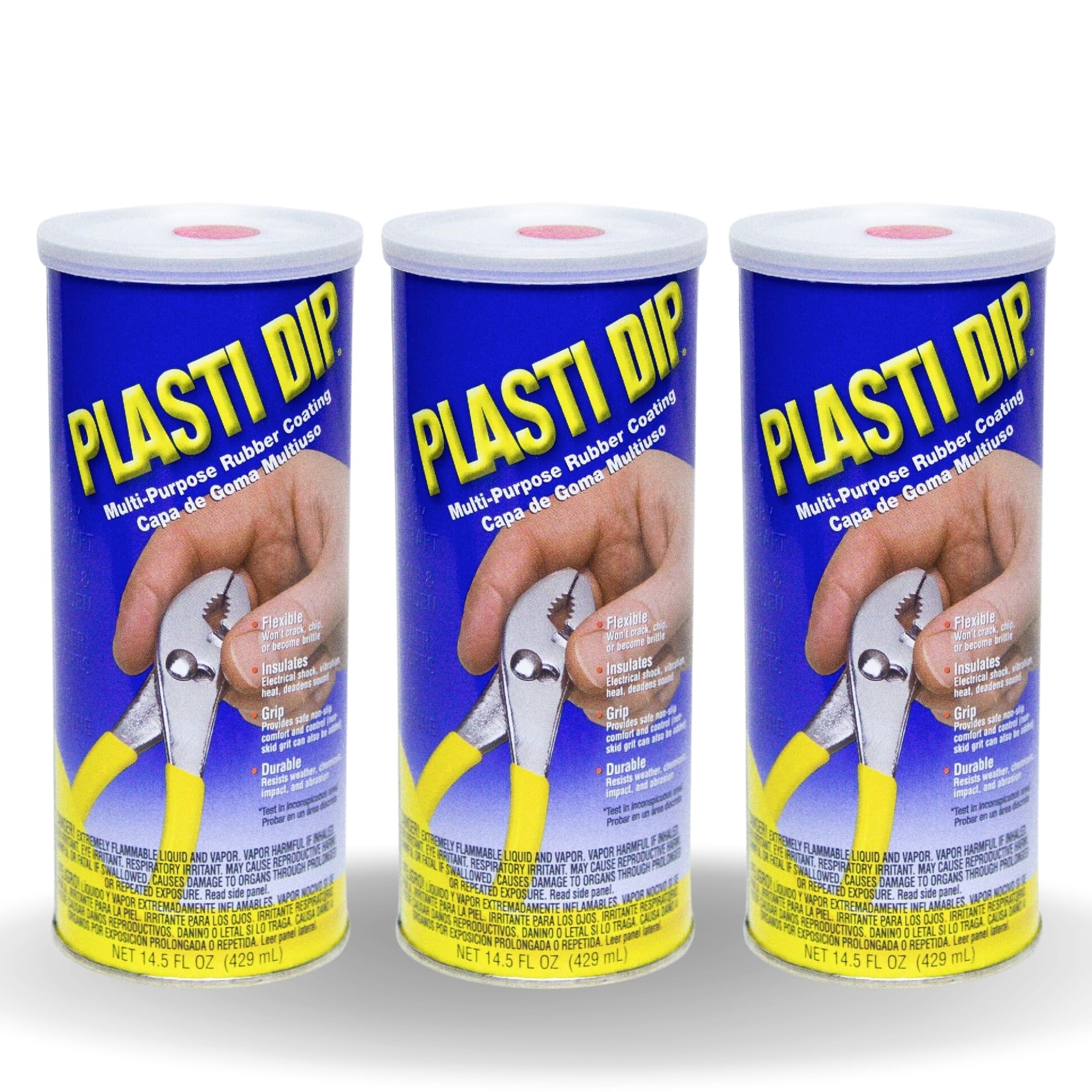 Amazon.com: Plasti Dip 11601-6 Mulit-Purpose Red Synthetic Rubber 
