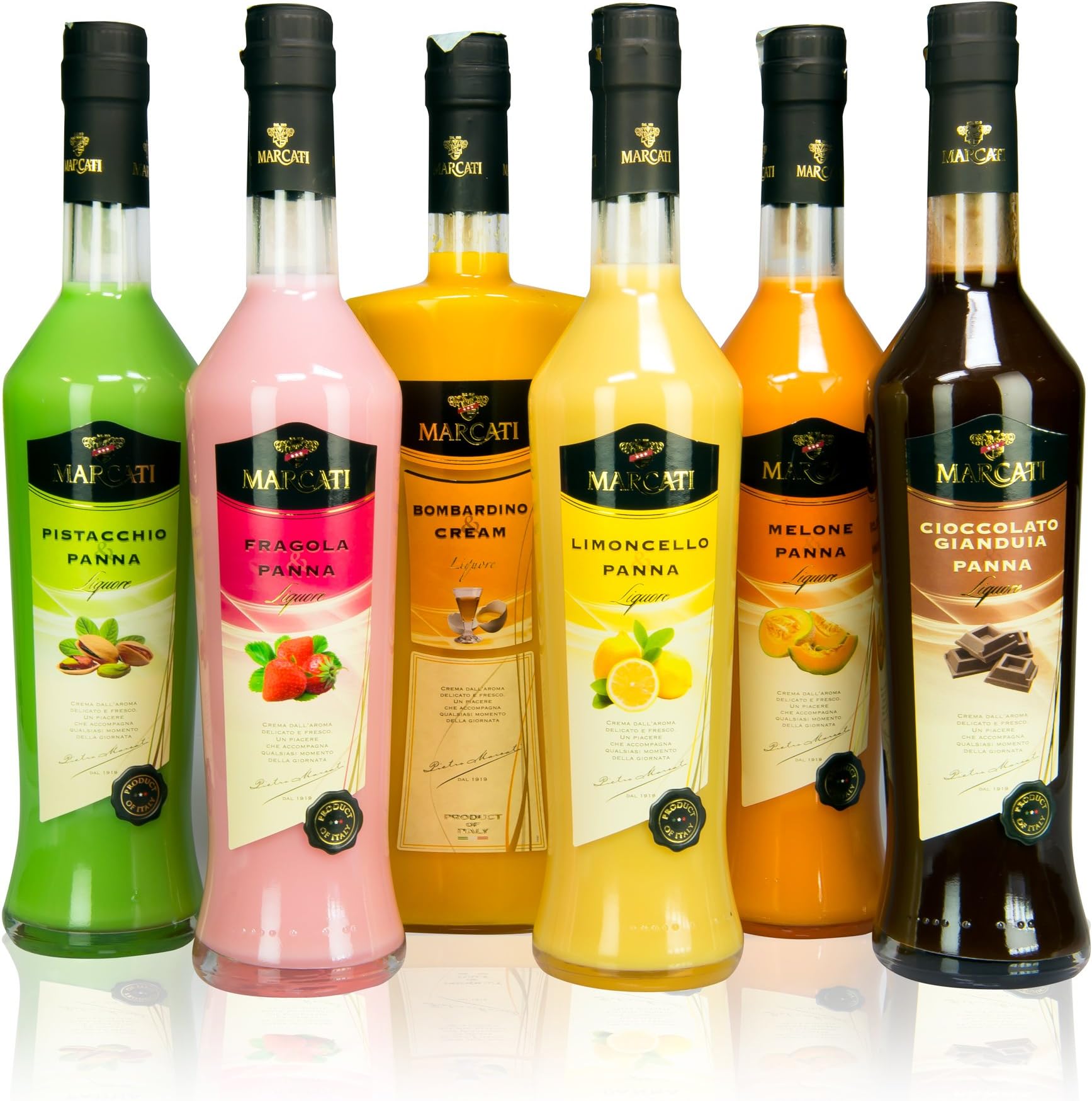 Limocelli Marcati Fruit Creams Collection (Box 6 Bottles)
