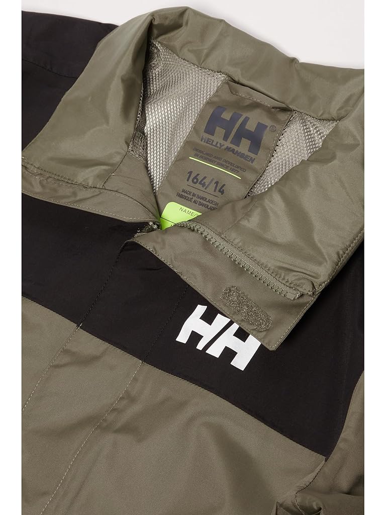 Green Helly Hansen Rain Jacket