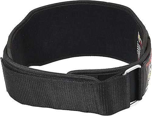 Miniatura 5 de Grip Power Pads Cinturón doble de neopreno para levantamiento de pesas de 6 pulgadas de ancho para hombres, soporte de madera trasera, fitness,