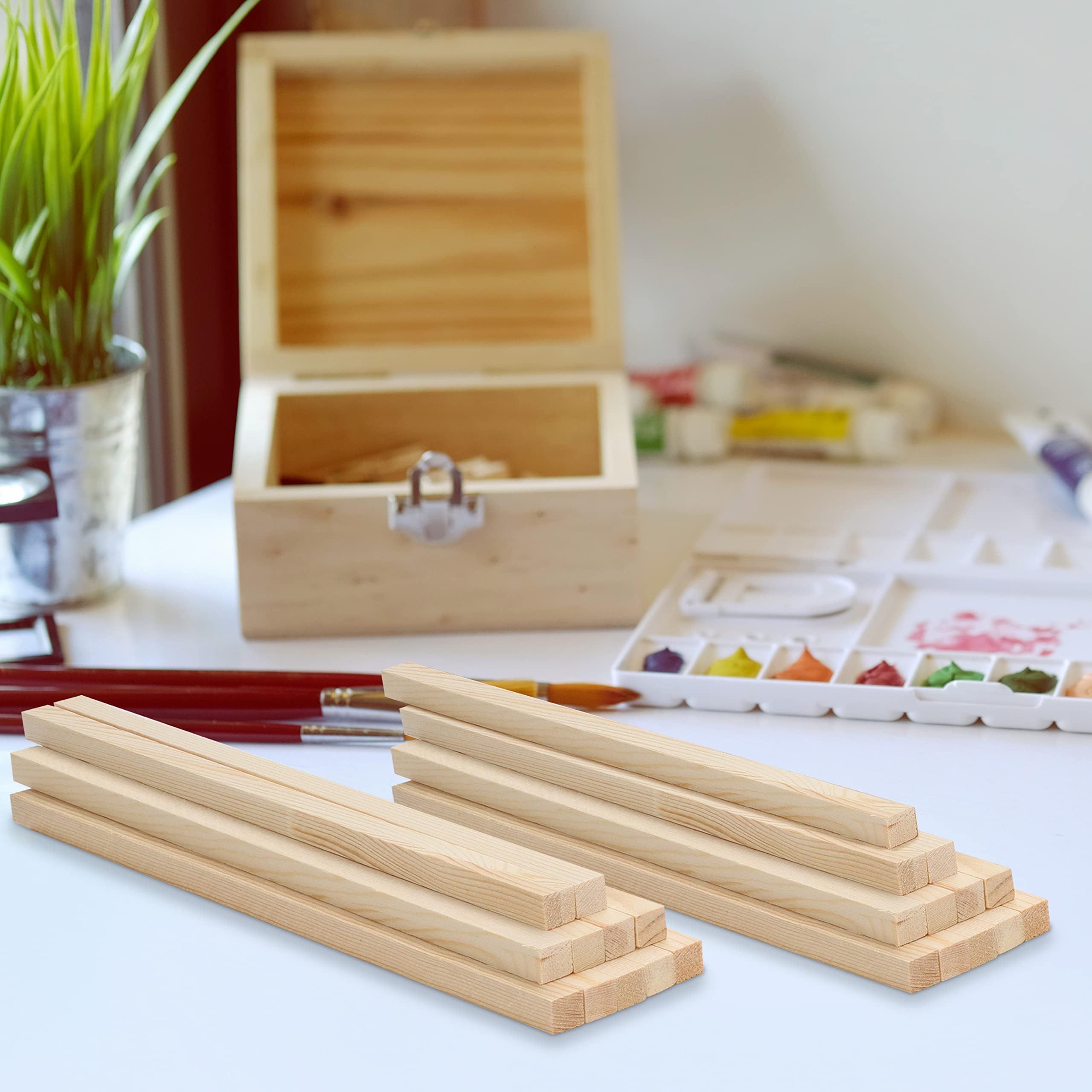 10 Stecche Di Bambù Naturali Da 30 Cm X 1 Cm X 3 Mm Per Fai Da Te, Modellismo, Supporti E Decorazioni Artigianali