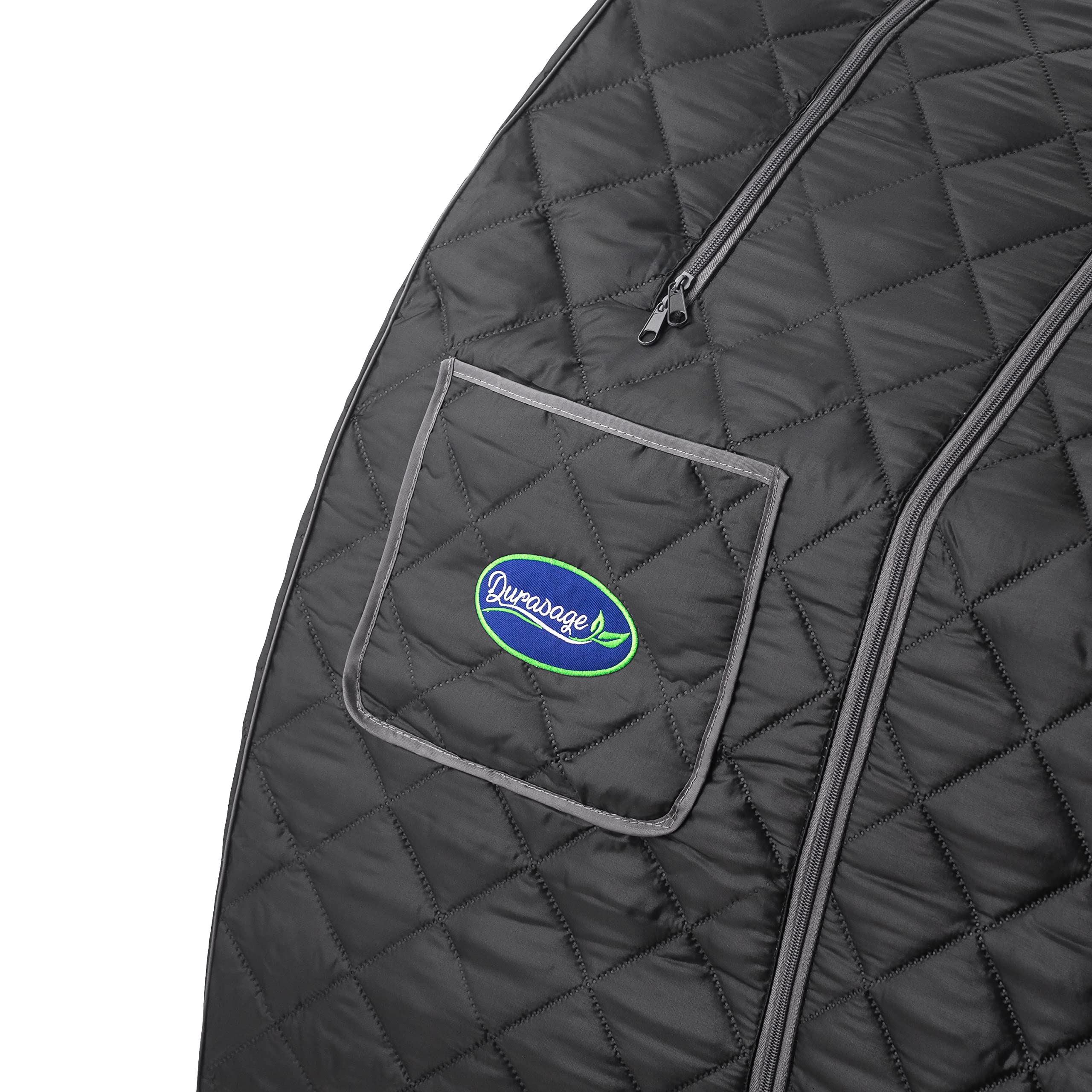 Durasage Sauna de vapor personal portátil ligero para relajarse en casa, temporizador de 60 minutos, generador de vapor de 800 W, silla incluida (negro)