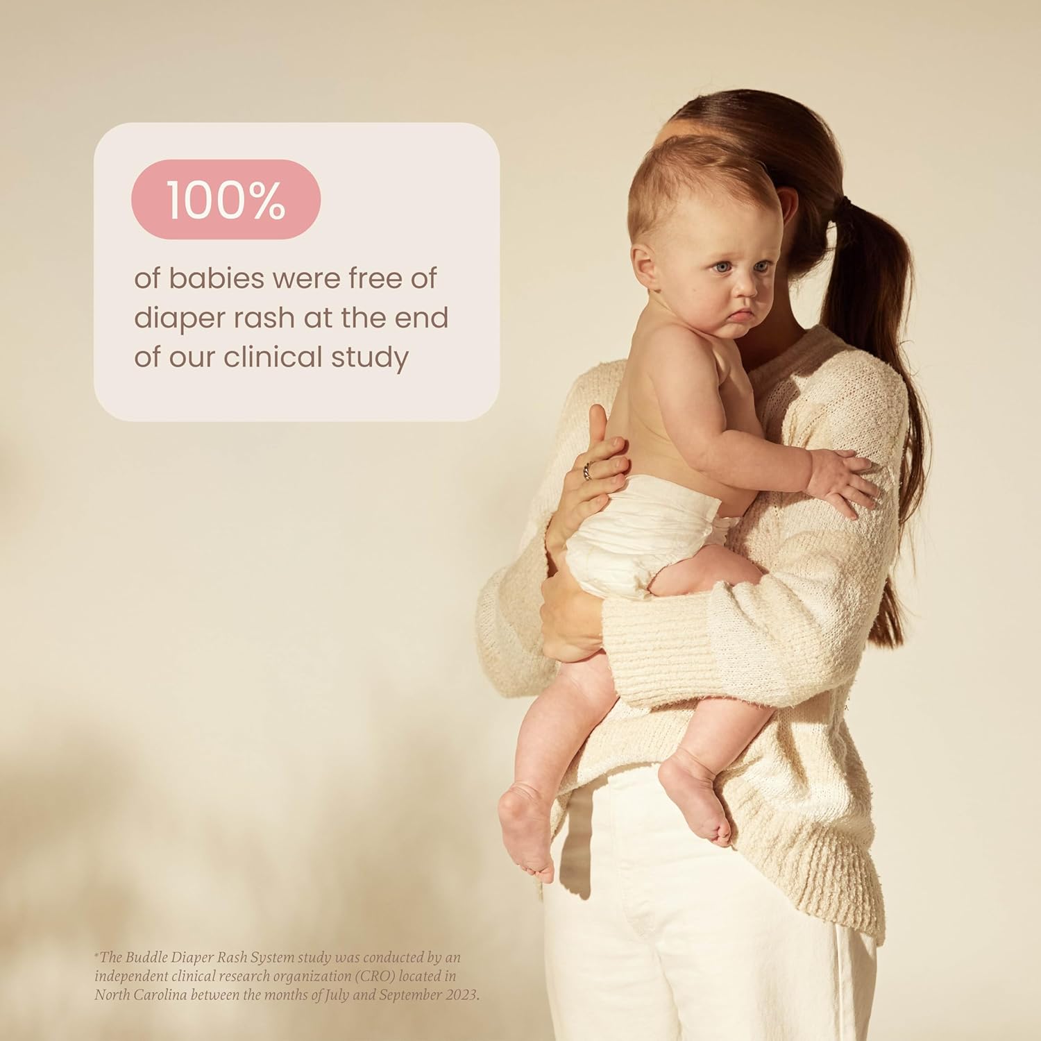 Buddle Diaper Rash, 6-Piece Kit, 40% Zinc Oxide Ointment, Diaper Cream, Foam Cleanser, Wipes, Paddle Pal Silicone Spatula & Bag